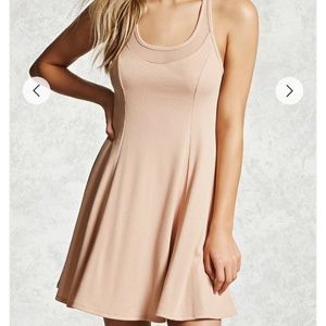 Forever 21 Mauve Pink Skater Dress *New SZ:Med